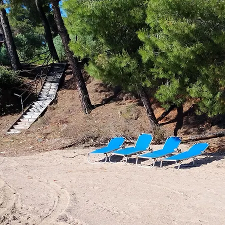 Chalkidiki Beachfront Haven - Perfect Location شقة *